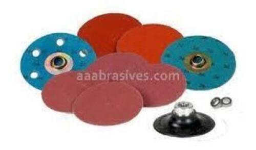 DESCRIPTION: (2) PACKS OF (50) QUICK CHANGE TS DISCS BRAND/MODEL: STANDARD ABRASIVES/522456 INFORMATION: 2-PLY/GRIT: 80 RETAIL$: 34.50 PER PK OF 50 SI