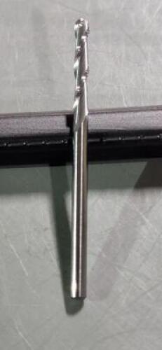 DESCRIPTION: (3) SOLID CARBIDE BALL END MILL BRAND/MODEL: HERTEL 88248927 RETAIL$: $ 30.14 E SIZE: 1/8" DIA 3/4" LOC QTY: 3