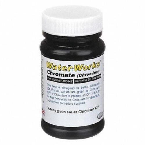 DESCRIPTION: (5) TEST STRIPS BRAND/MODEL: INDUSTRIAL TEST SYSTEMS #3UCX8 SIZE: Chromium, Less Than 0.1/0.25/0.5/1/2.5/5/10/25/50 ppm, 50 PK QTY: 5