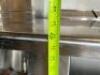 9' STAINLESS STEEL KITCHEN LINE WITH ELECTRIC HEATED SIDE ON CASTERS - 4
