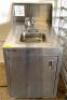 PORTABLE HAND SINK WITH ELECTRIC COMPACT WATER PUMP