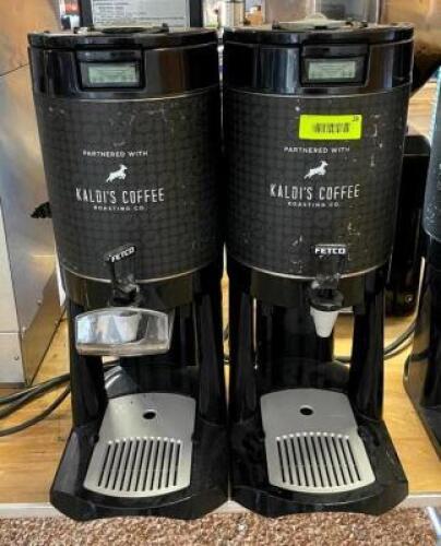 (2) 1.5 GALLON COFFEE SERVERS