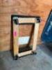 (3) 4-WHEEL WOODEN DOLLY - 3
