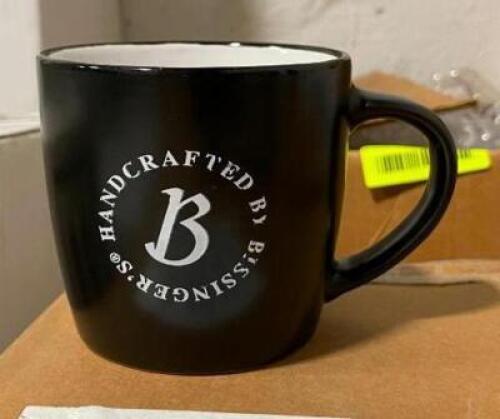 (12) BISSINGER'S LOGO COFFEE MUGS