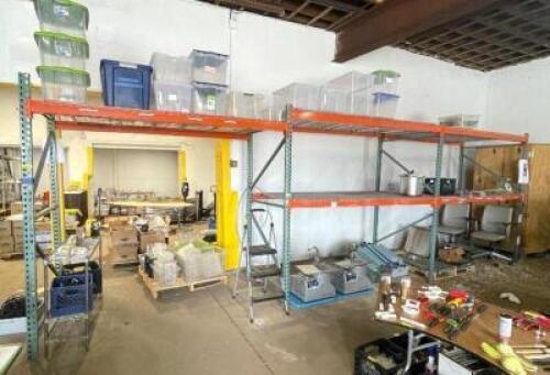 (3) SECTIONS OF PALLET RACKING