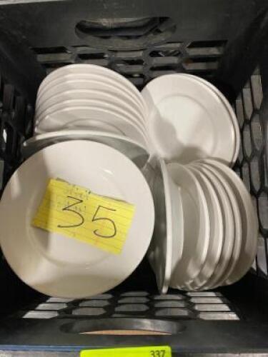 (35) CERAMIC 4" PLATES