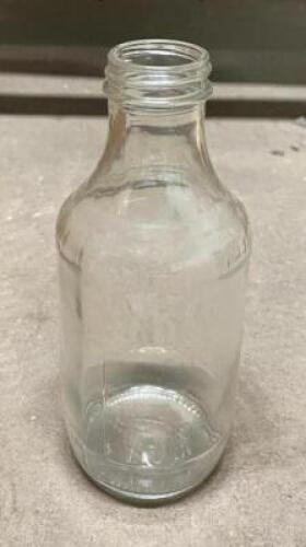 (8) GLASS BOTTLES