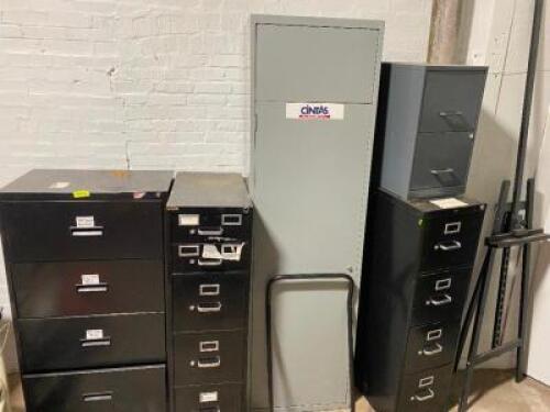 ASSORTED FILE CABINETS AS SHOWN