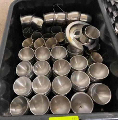 ASSORTED SAUCE CUPS AND CREAMERS