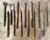 (13) 12" X 1" HAMMER CHISEL BIT ATTACHMENTS
