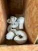 CONTENTS OF SHELF (ASSORTED LARGE PVC FITTINGS AS SHOWN) - 5