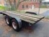 7' X 16' TANDEM AXLE UTILITY TRAILER - 10