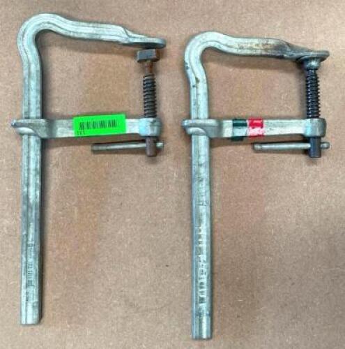 (2) 12" SLIDING ARM F-CLAMP
