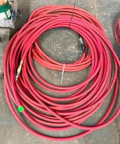 (2) PNEUMATIC AIR HOSE