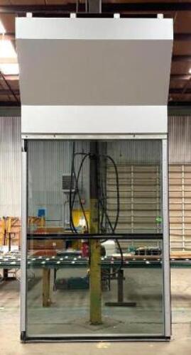 82" X 176" MOCK UP UNIT WITH ALUMINUM EYE BROW PANNEL