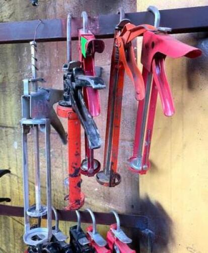 (5) MANUAL CAULK GUNS