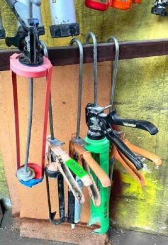 (5) MANUAL CAULK GUNS