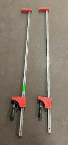 (2) - EXTENDED LENGTH TABLE CLAMPS