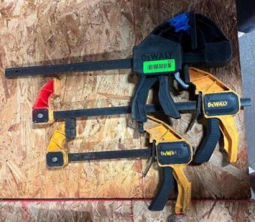 (3) - BAR CLAMPS / SPREADERS