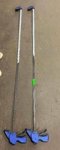 (2) - EXTENDED LENGTH TABLE CLAMPS