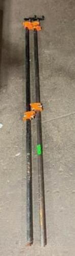 (3) - MANUAL TABLE CLAMPS