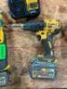 (5) - PC. DEWALT 20 VOLT MAX CORDLESS GRINDER AND DRILL SET - 8