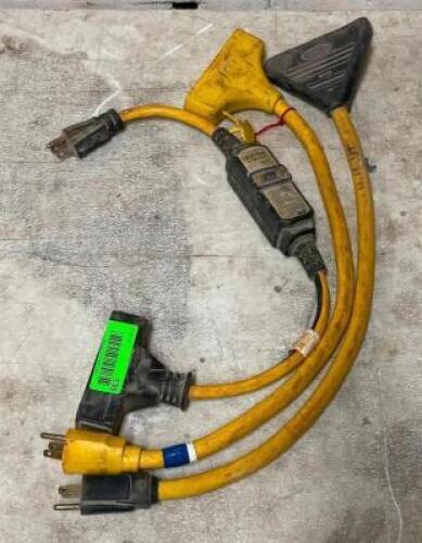 (3) - POWER CORD ADAPTORS
