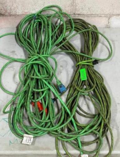 (2) - 100 FT. EXTENSION CORDS