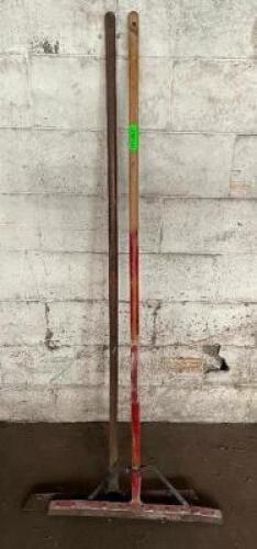 (2) - FLOOR SQUEEGEES