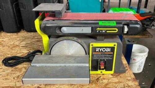 4" X 6" BELT AND DISC SANDER