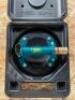 (2) - 8 INCH WOODS POWER GRIP SUCTION CUPS / LIFTERS WITH HARD SHELL CASES - 4