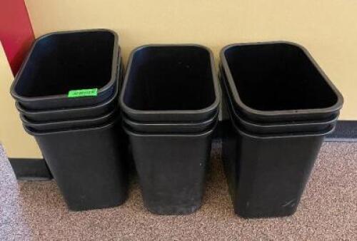 (10) - UNDER DESK TRASH CANS