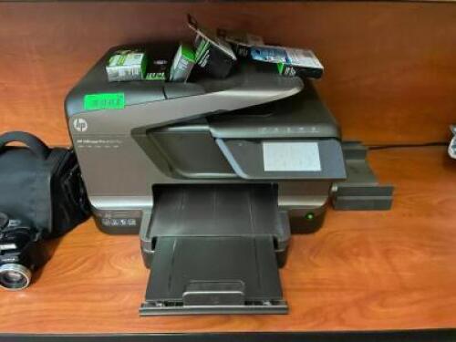 HP OFFICE JET PRO 8600 PLUS OFFICE PRINTER AND DIGITAL CAMERA SET