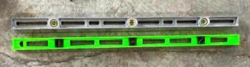 (2) 48" BEAM LEVEL