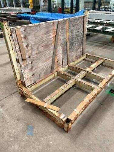 GLASS PANEL STORAGE PALLET