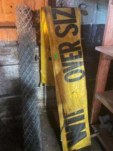 OVERSIZED LOAD TRUCK SIGN