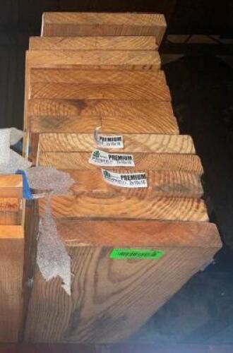 (12) - 10' X 16" LUMBER PLANKS