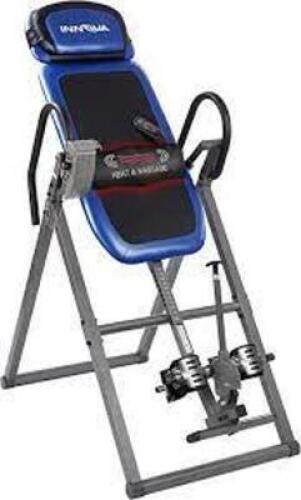 DESCRIPTION: (1) INVERSION TABLE BRAND/MODEL: INNOVA #ITM4800 INFORMATION: BLUE AND BLACK RETAIL$: $169.00 EA QTY: 1
