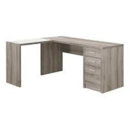 DESCRIPTION: (1) COMPUTER MDF DESK BRAND/MODEL: MONARCH #I7138 RETAIL$: $500.00 EA SIZE: : 60"L X 55"W X 30"H QTY: 1