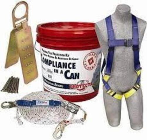 DESCRIPTION: (1) FALL PROTECTION KIT BRAND/MODEL: 3M PROTECTA #6ZLN0 RETAIL$: $126.01 EA QTY: 1
