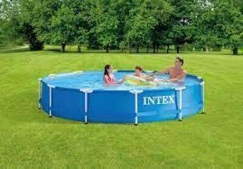 DESCRIPTION: (1) METAL FRAME POOL SET BRAND/MODEL: INTEX INFORMATION: BLUE RETAIL$: $244.00 EA SIZE: 12X30 QTY: 1