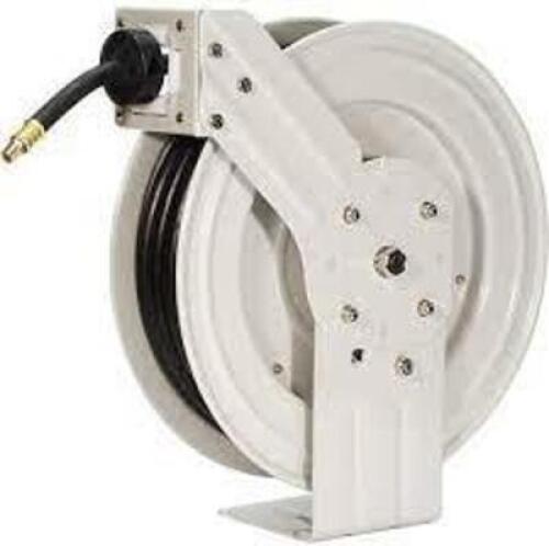 DESCRIPTION: (1) RETRACTABLE AIR HOSE REEL BRAND/MODEL: PRIMEFIT INFORMATION: 50' RUBBER AIR HOSE RETAIL$: $119.97 EA QTY: 1