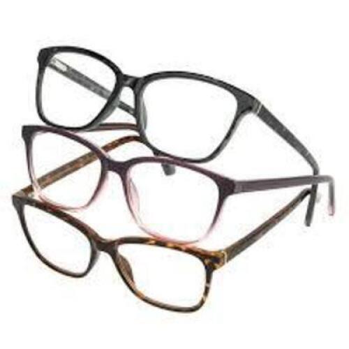 DESCRIPTION: (1) SET OF (3) FULL FRAME CLASSIC READING GLASSES BRAND/MODEL: FOSTER GRANT RETAIL$: $40.0 EA SIZE: PLUS 3.00 QTY: 1