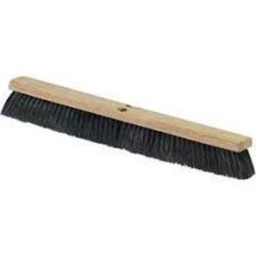 DESCRIPTION: (9) FLOOR PUSH BROOM HEAD BRAND/MODEL: TAMPICO #017183966535 INFORMATION: BLACK RETAIL$: $20.00 EA SIZE: 18" QTY: 9