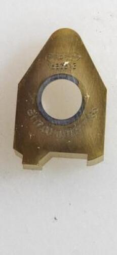 DESCRIPTION: (10) SOLID CARBIDE GROOVING INSERTS BRAND/MODEL: HORN S117.0010.9327 TN35 RETAIL$: $ 35.10 PER INSERT QTY: 10