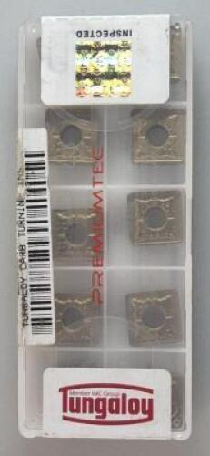 DESCRIPTION: (10) RPHT STYLE MILLING INSERTS BRAND/MODEL: TUNGALOY 73839755 RETAIL$: $17.03 PER INSER QTY: 10