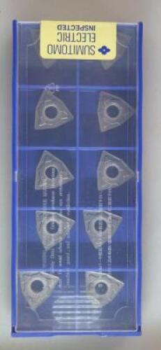 DESCRIPTION: (50) WMNG STYLE MILLING INSERTS BRAND/MODEL: SUMITOMO WNMG432EME RETAIL$: $ 20.87 PER INSERTS QTY: 50