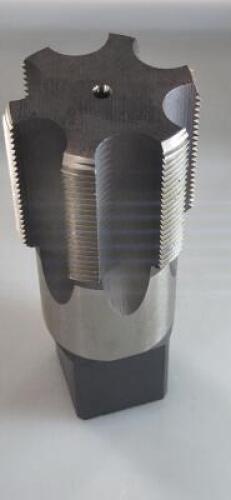 DESCRIPTION: (1) HSS BOTTOMING TAP BRAND/MODEL: REGAL CUTTING TOOLS 014007AS RETAIL$: 342.33 SIZE: 2-1/8-12 NS QTY: 1