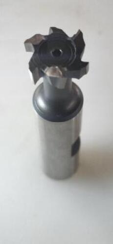 DESCRIPTION: (2) HSS T-SLOT CUTTERS BRAND/MODEL: VC 03000163 RETAIL$: 61.47 SIZE: 9/16" DIA 15/64" WIDE 1/2" SD QTY: 2