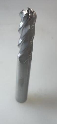 DESCRIPTION: (2) SOLID CARBIDE BALL END MILL BRAND/MODEL: HERTEL 88247168 RETAIL$: $ 59.82 EA SIZE: 5/16" DIDA 1-1/8" LOC QTY: 2
